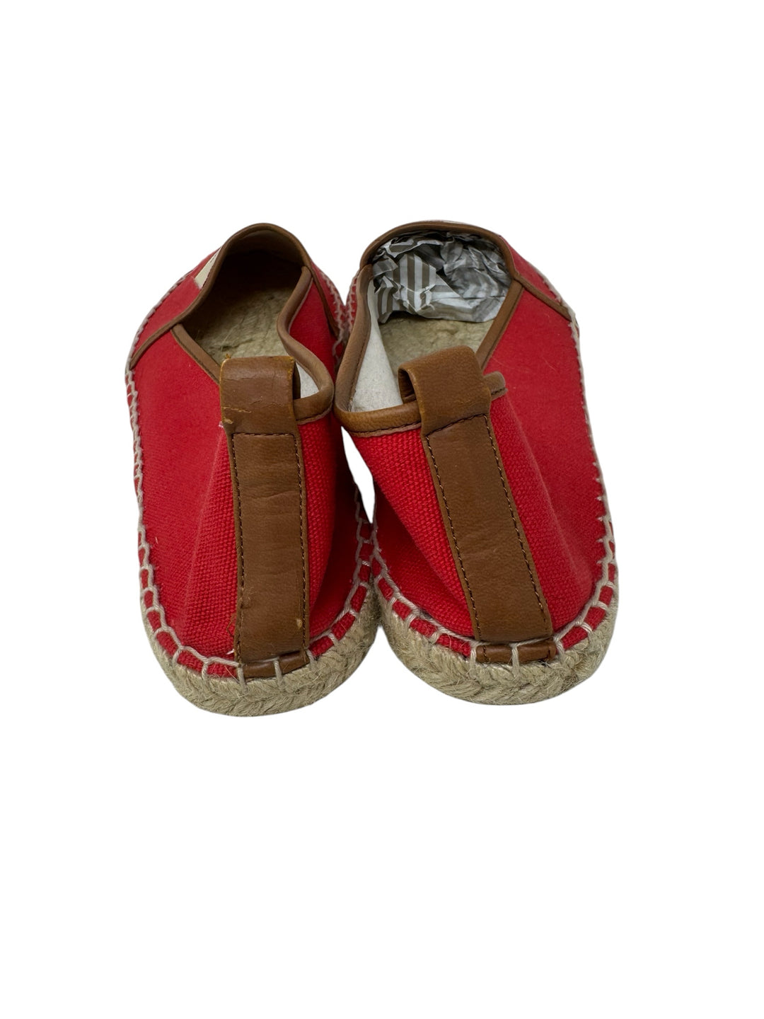 Shoe Size 9 Kate Spade Red Canvas Flats