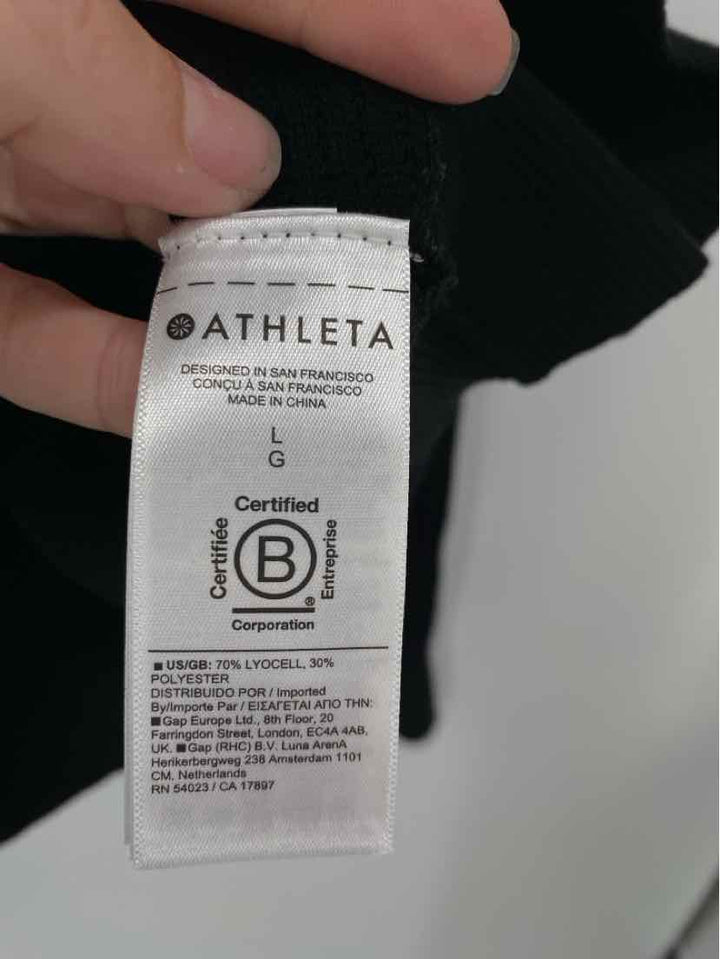 Size L Athleta Black Sweater