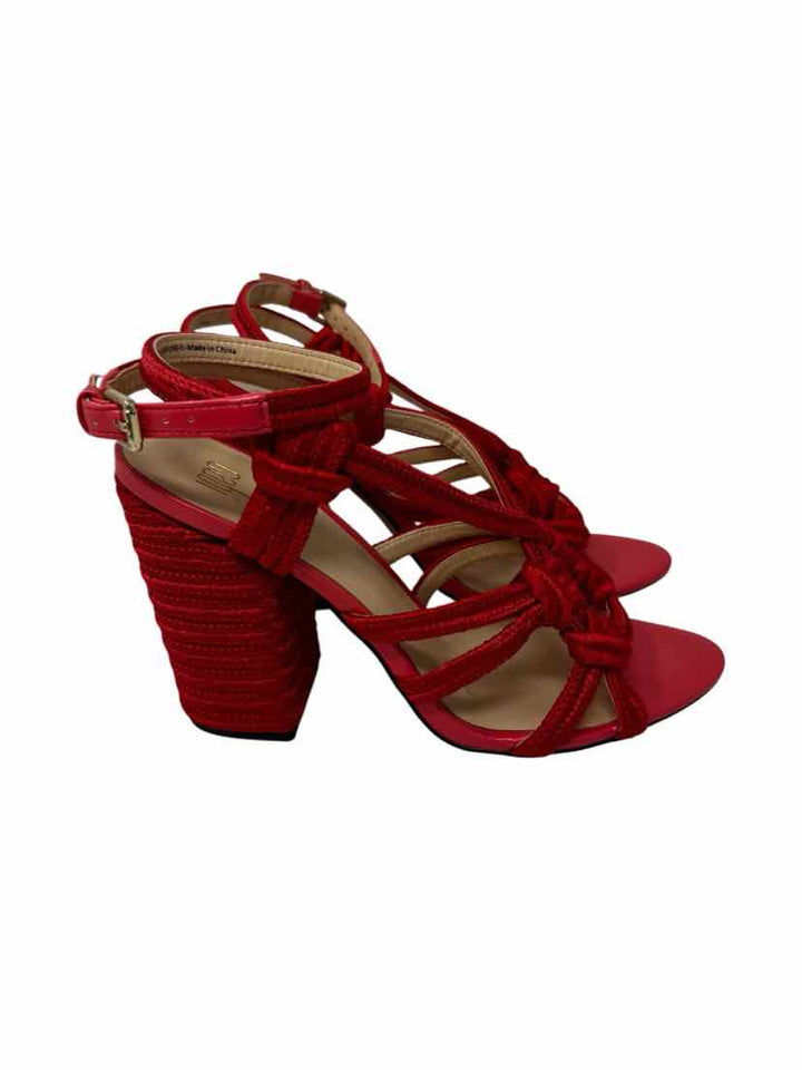 Shoe Size 8 CABI Red Sandals