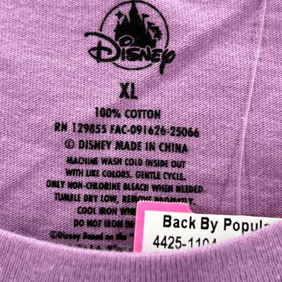 Size XL DISNEY Purple Shirt