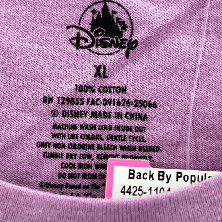 Size XL DISNEY Purple Shirt
