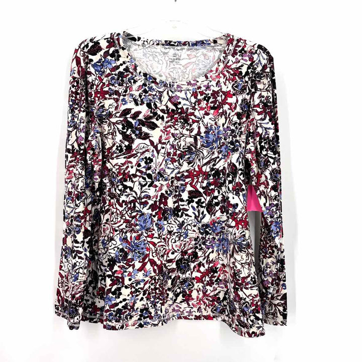 Size L Talbots Multi-Color Shirt