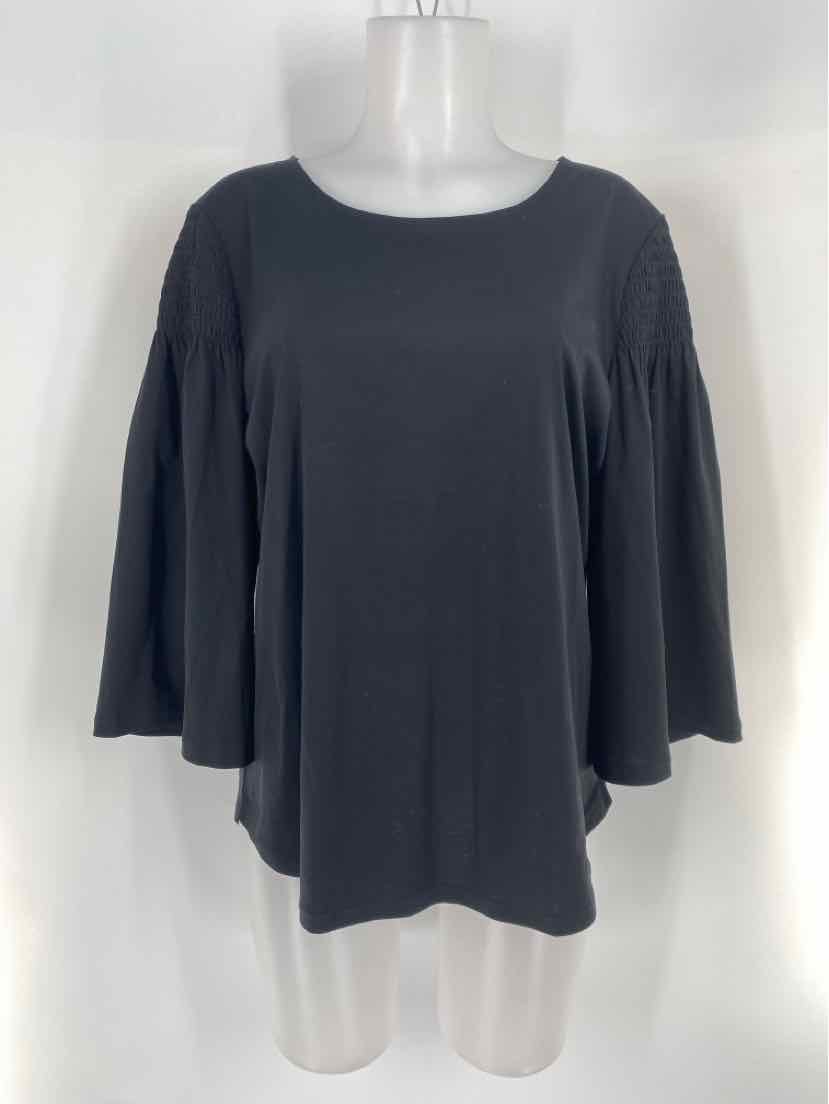 Size L Ann Taylor Black Shirt