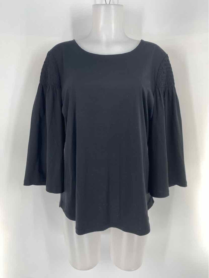 Size L Ann Taylor Black Shirt