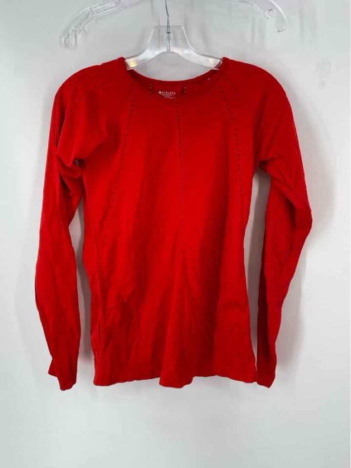 Size S Athleta Red Shirt