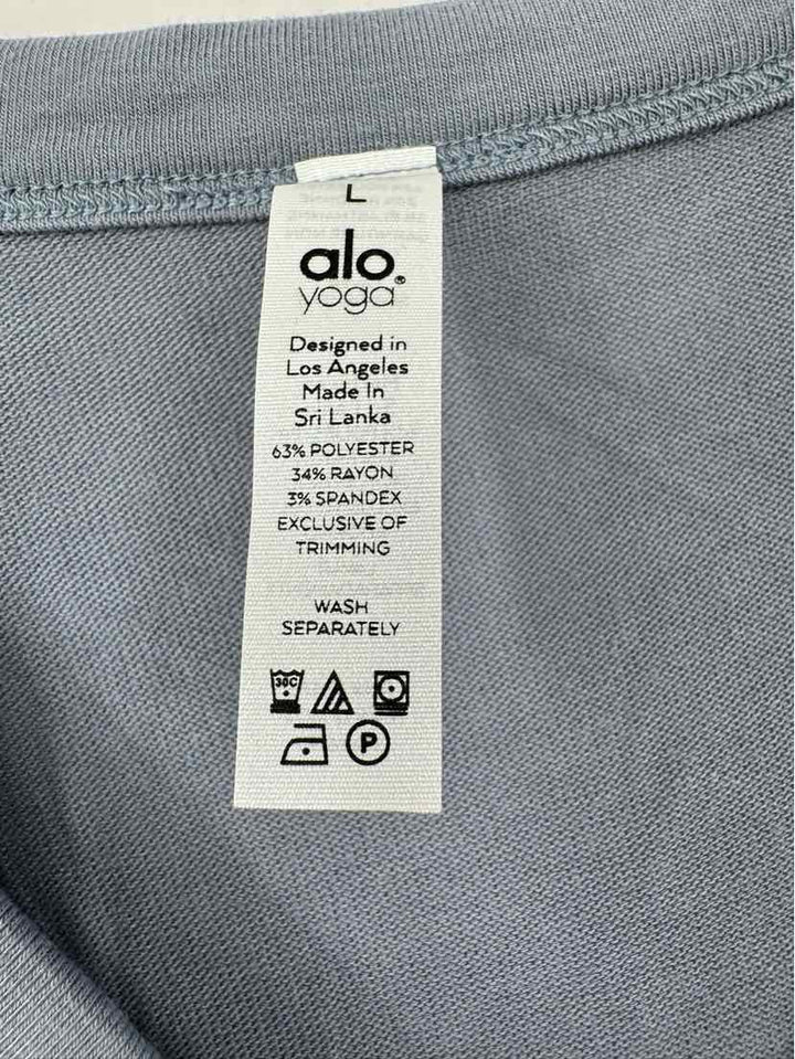 Size XL ALO Blue Shirt