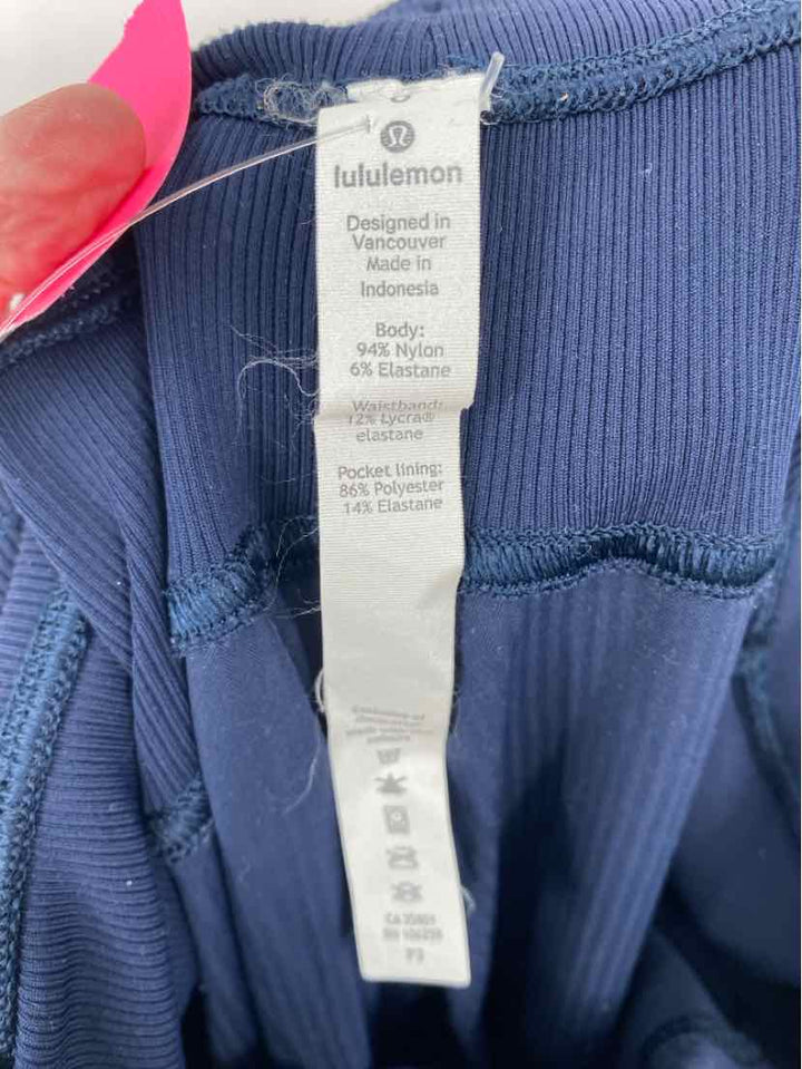 Size 6 Lululemon Navy Pants