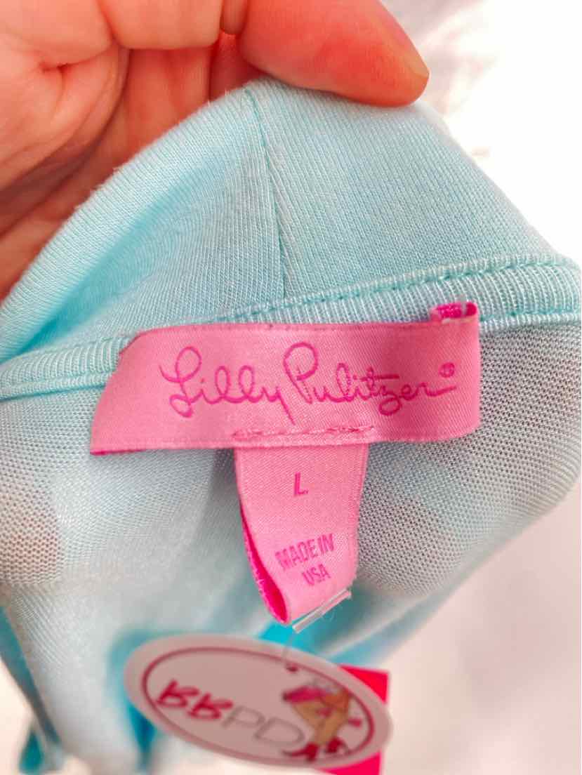 Size L Lilly Pulitzer Blue Sweater