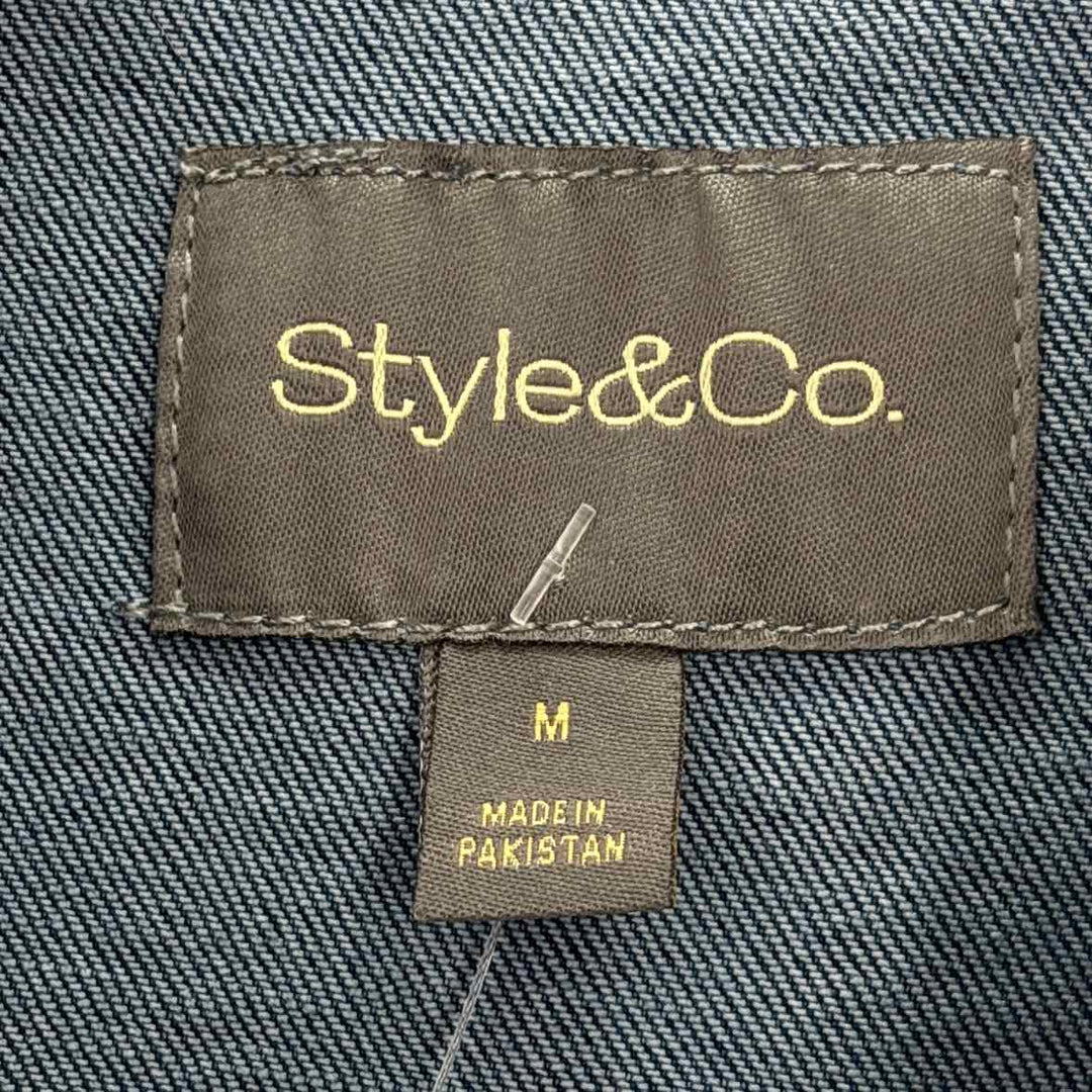 Size M Style & Co Denim Jacket