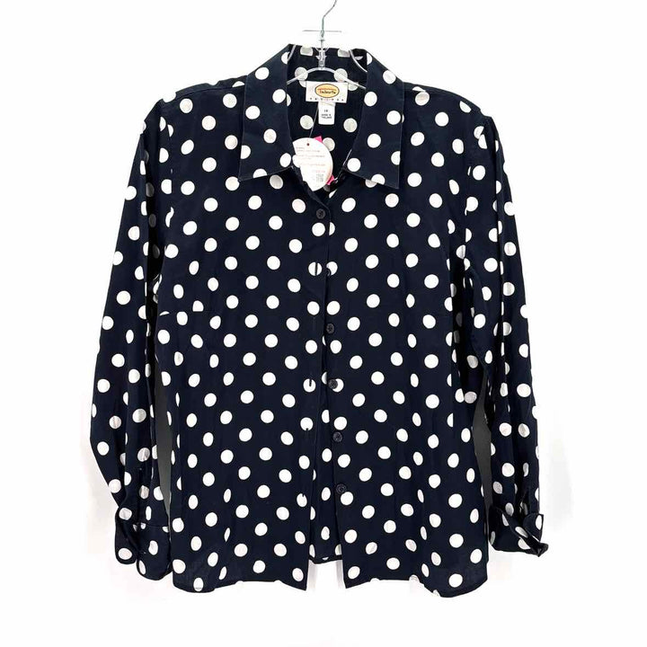 Size 14 Talbots Navy Shirt