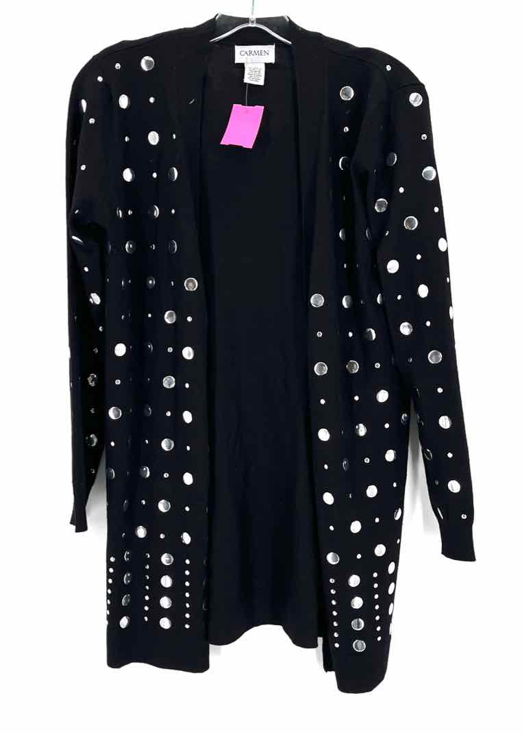 Size S CARMEN MARC VALVO Black Sweater