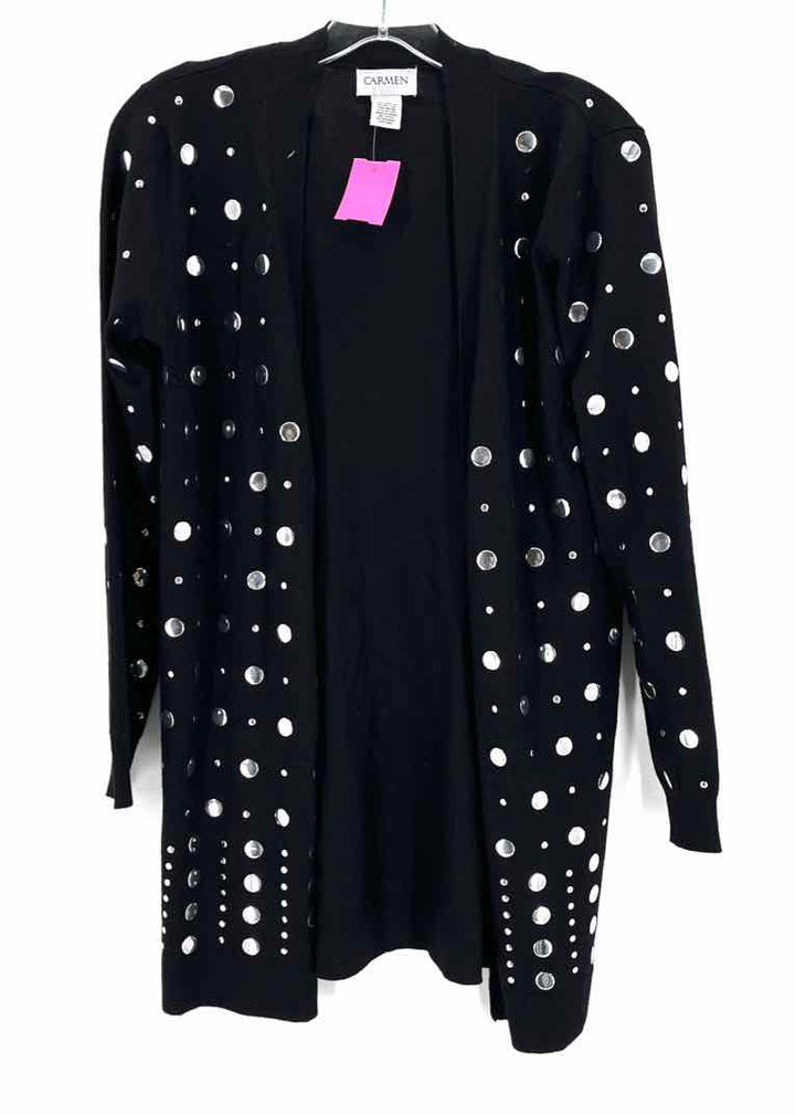 Size S CARMEN MARC VALVO Black Sweater