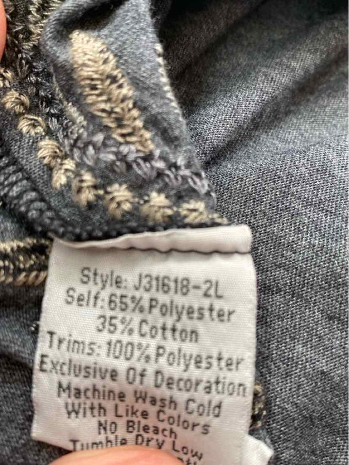 Size S Johnny Was Gray Dress
