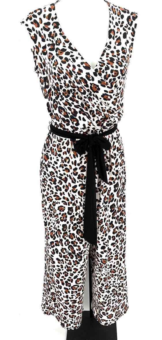 Size S White Print Romper