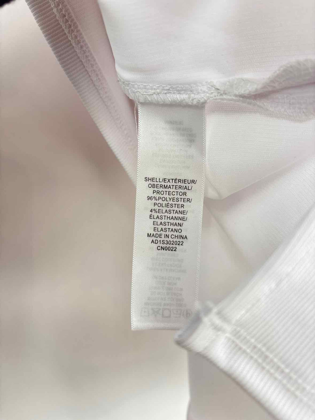 Size L Adrianna Papell White Shirt
