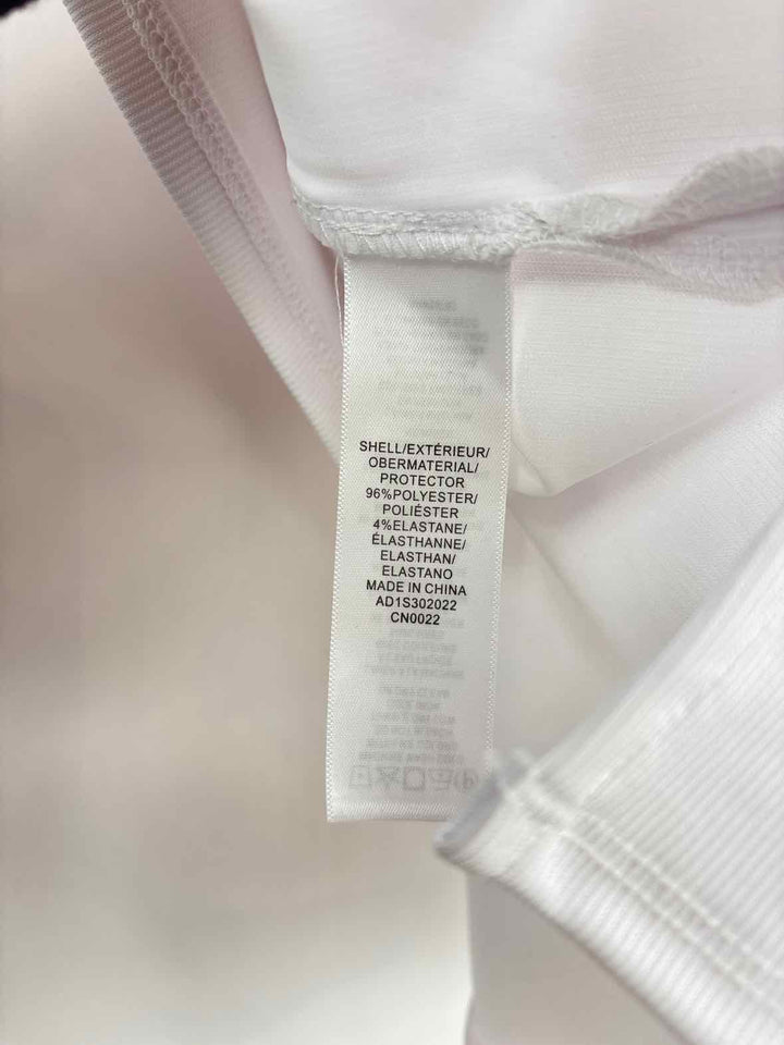 Size L Adrianna Papell White Shirt