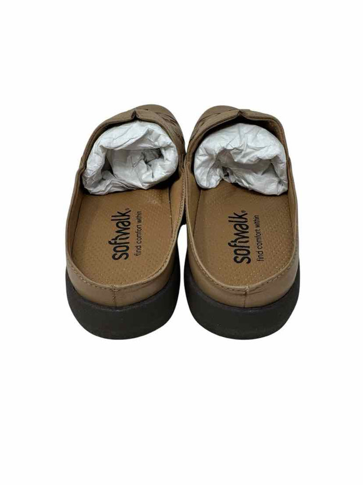 Shoe Size 8 Tan Leather Flats