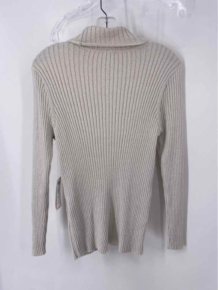 Size L Chico's Tan Sweater