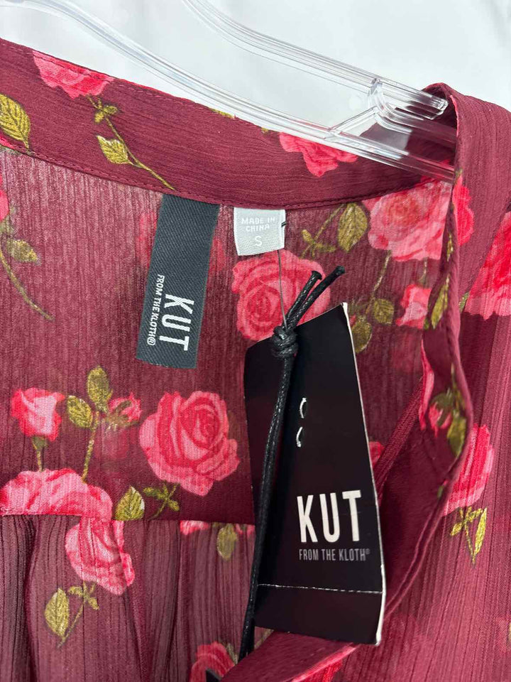 Size S KUT Wine Shirt