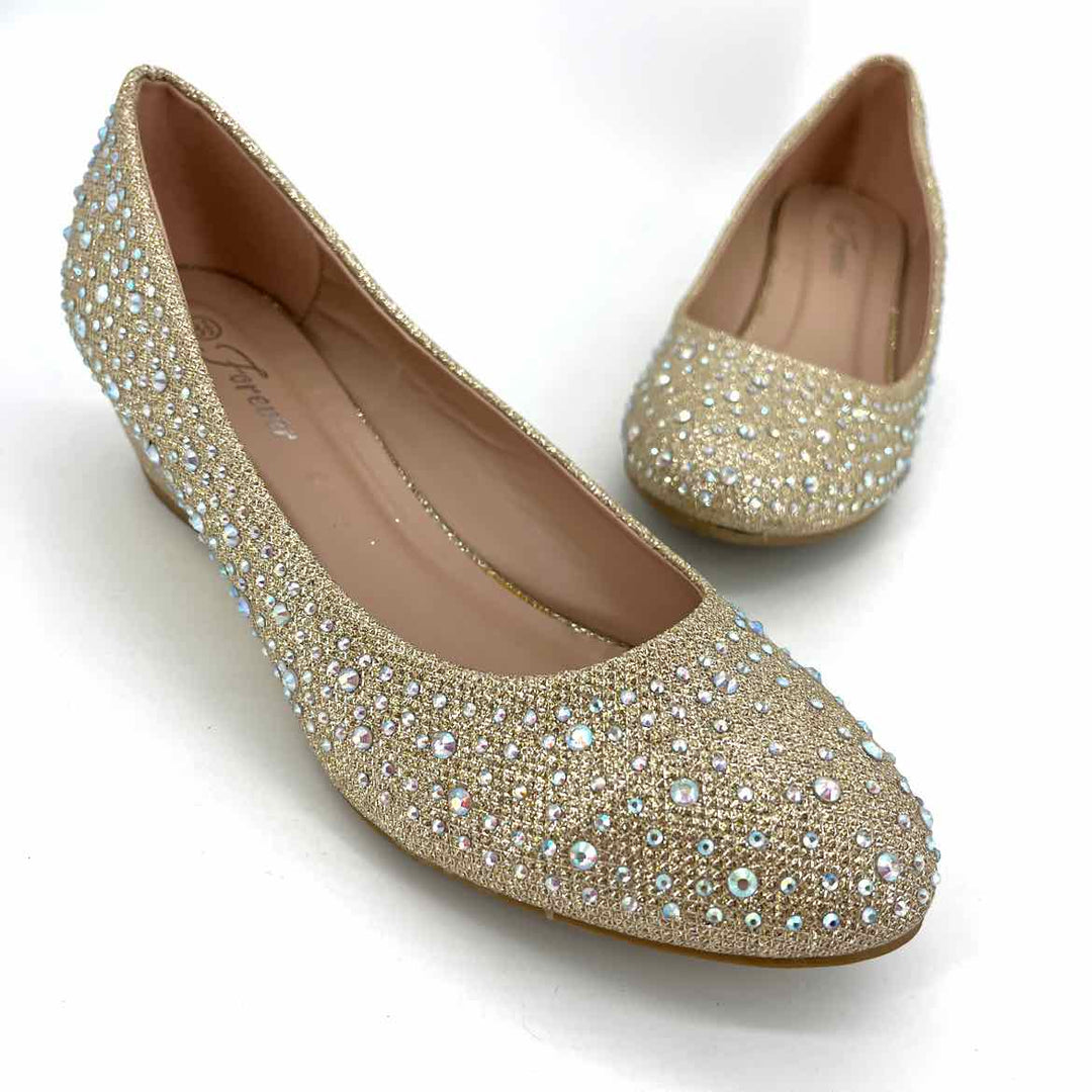 Shoe Size 8.5 Gold Pumps