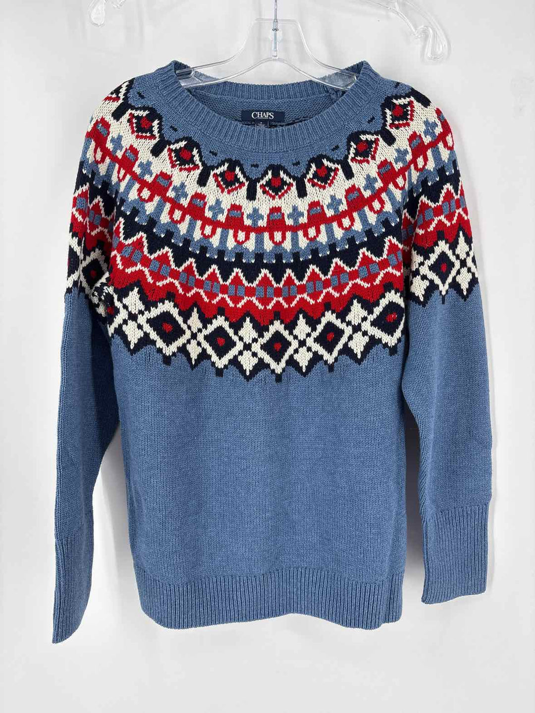 Size M CHAPS Navy Sweater