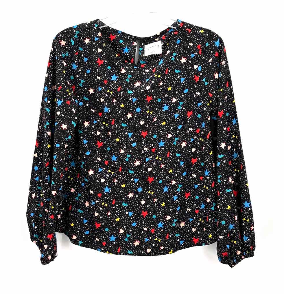 Size S Black Print Shirt