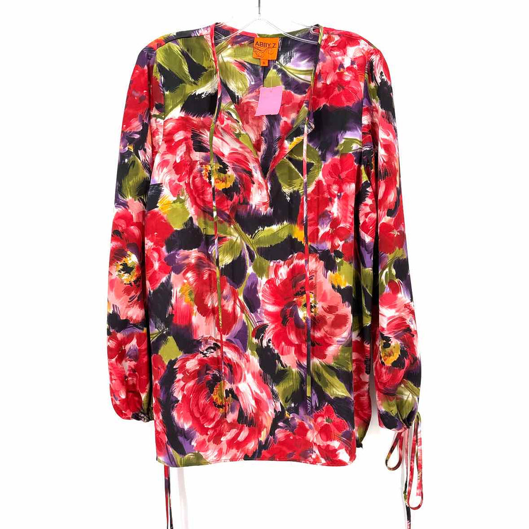Size XL Magenta Sateen Shirt
