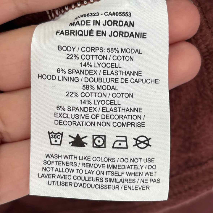 Size L Nike Brown Cotton Sweater