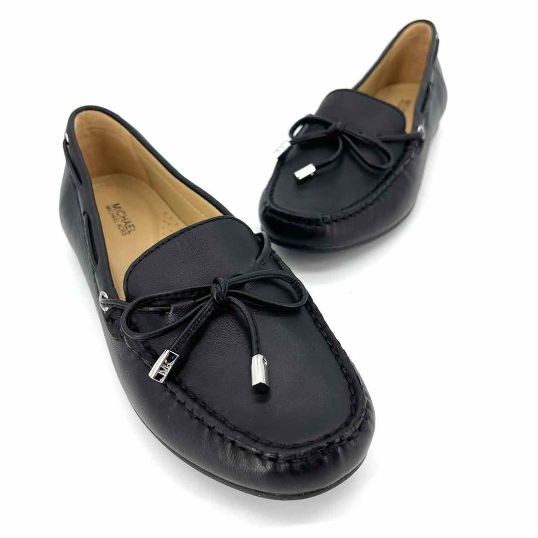 Shoe Size 7.5 Michael Kors Black Leather Loafers