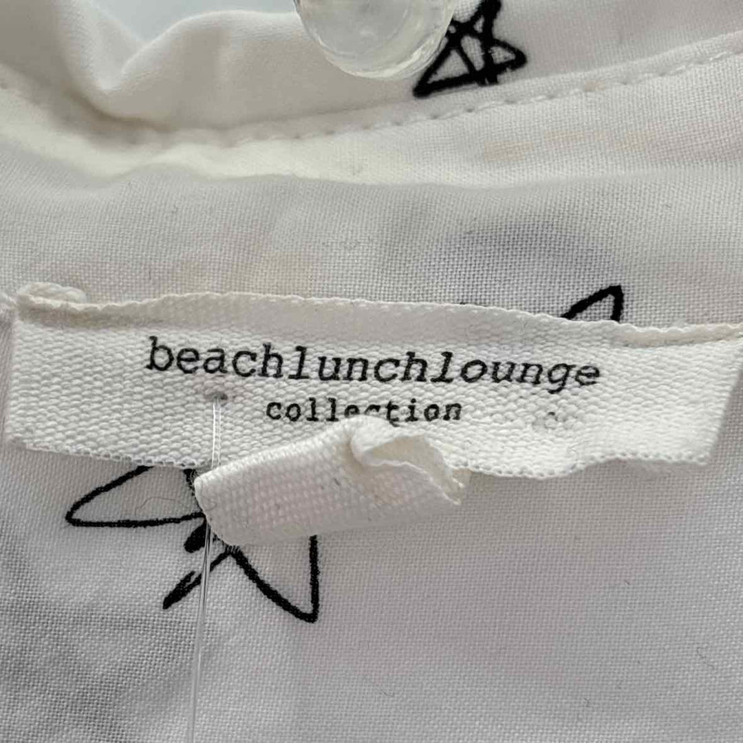Size L BEACH LUNCH LOUNGE White Shirt
