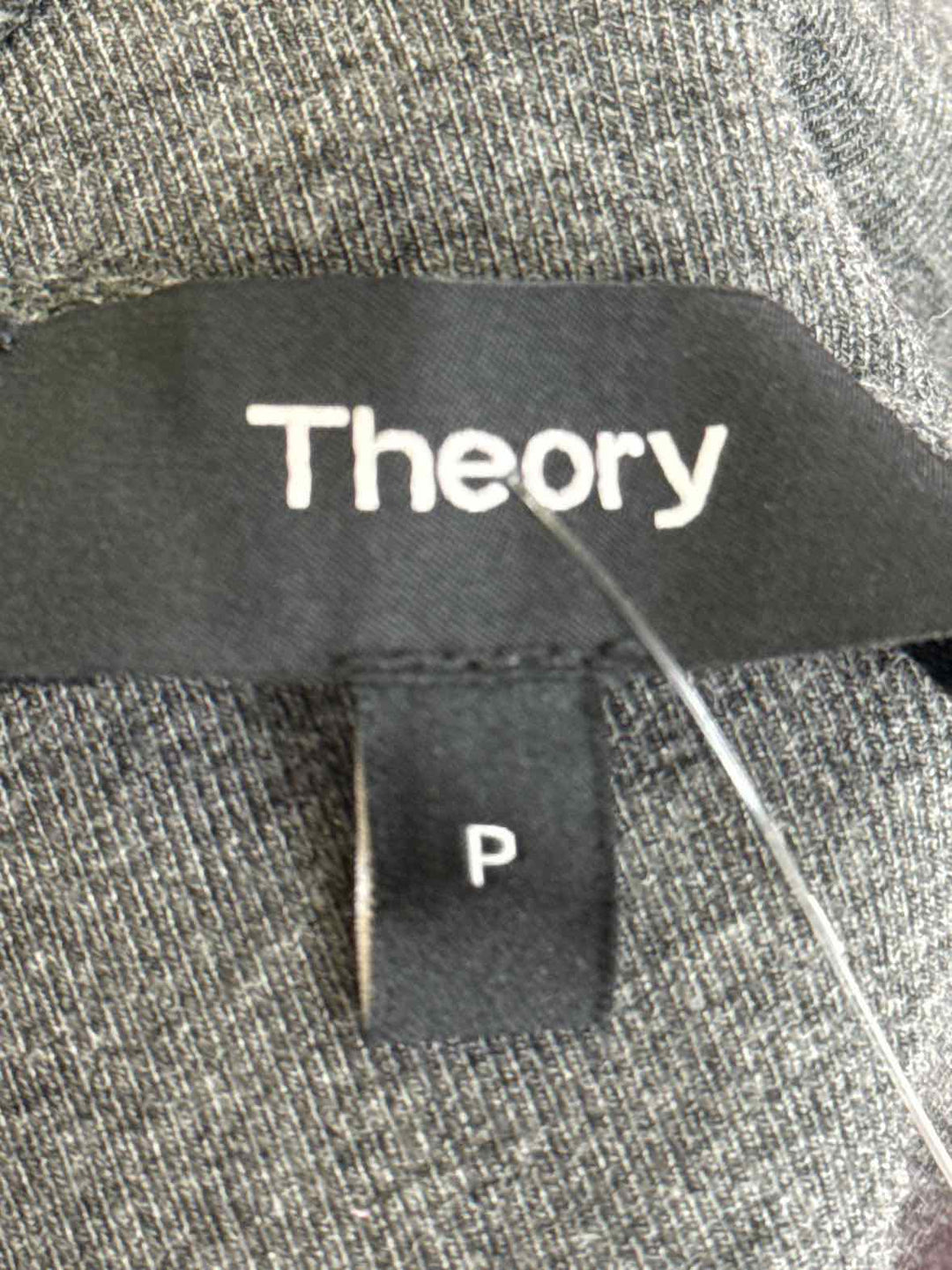 Size Petite THEORY Gray Cotton Shirt