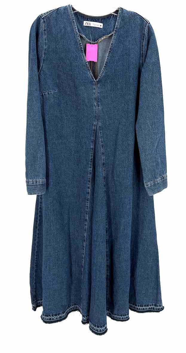 Size M ZARA Denim Dress