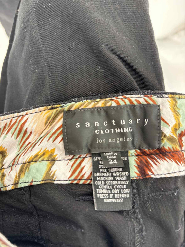 Size 24 Santuary Black Pants