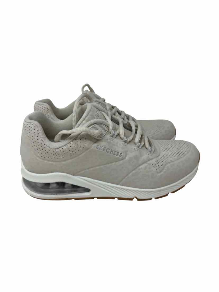 Shoe Size 8 Cream Sneakers