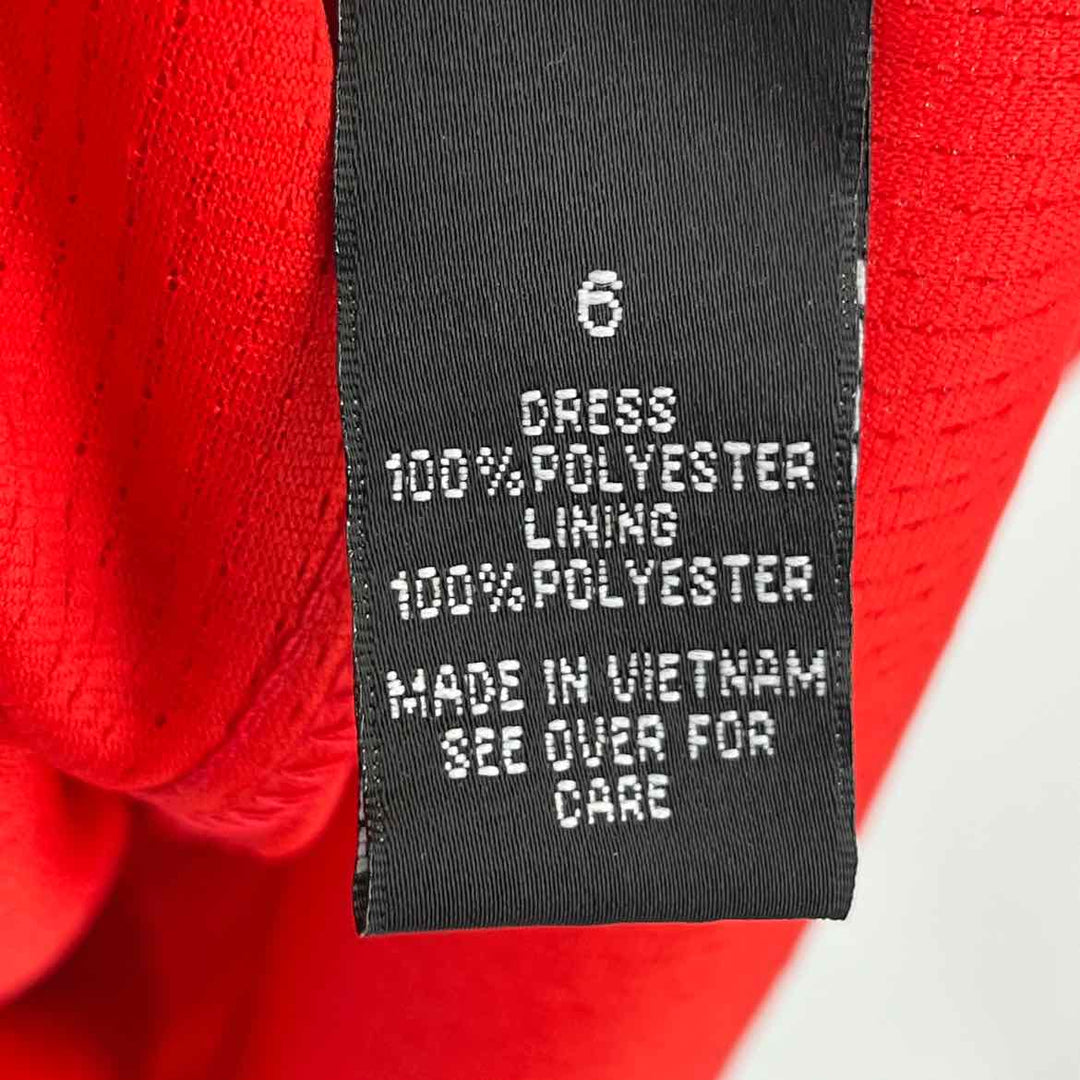 Size 6 Red Dress