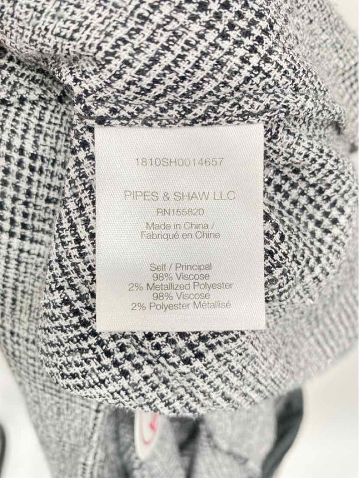 Size 2 VERONICA BEARD Black/White Shirt