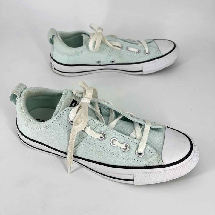 Shoe Size 7 Converse Aqua Canvas Sneakers