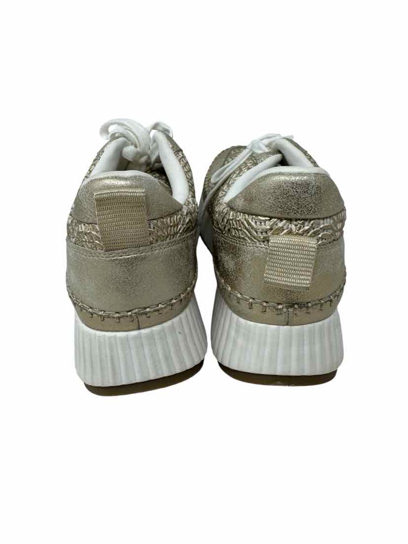 Shoe Size 10 UNIVERSAL THREAD Gold Sneakers