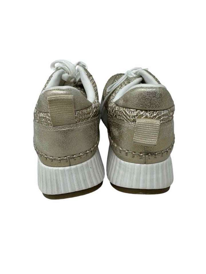 Shoe Size 10 UNIVERSAL THREAD Gold Sneakers
