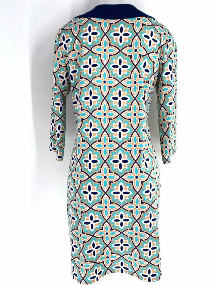 Size L TRACY NEGOSHIAN Teal Dress