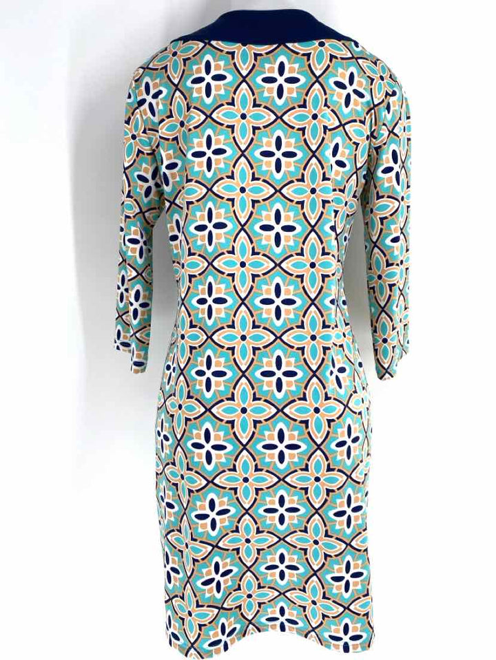 Size L TRACY NEGOSHIAN Teal Dress