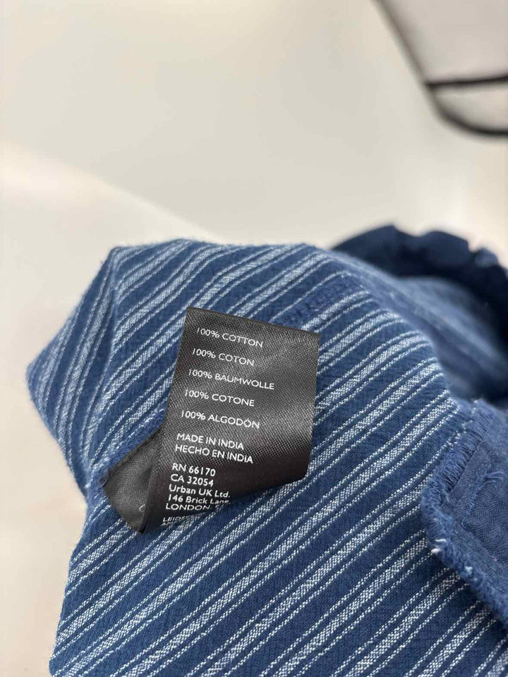 Size M FREE PEOPLE Blue Pants