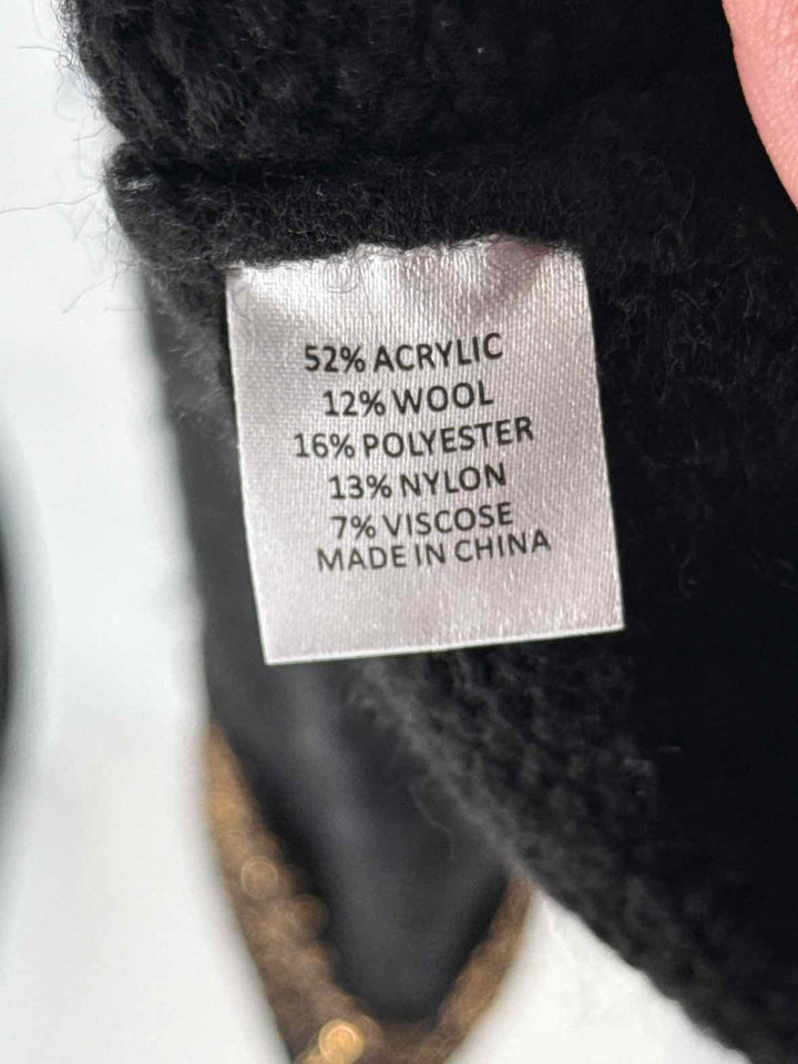 Size M TUCKERNUCK Black Cardigan