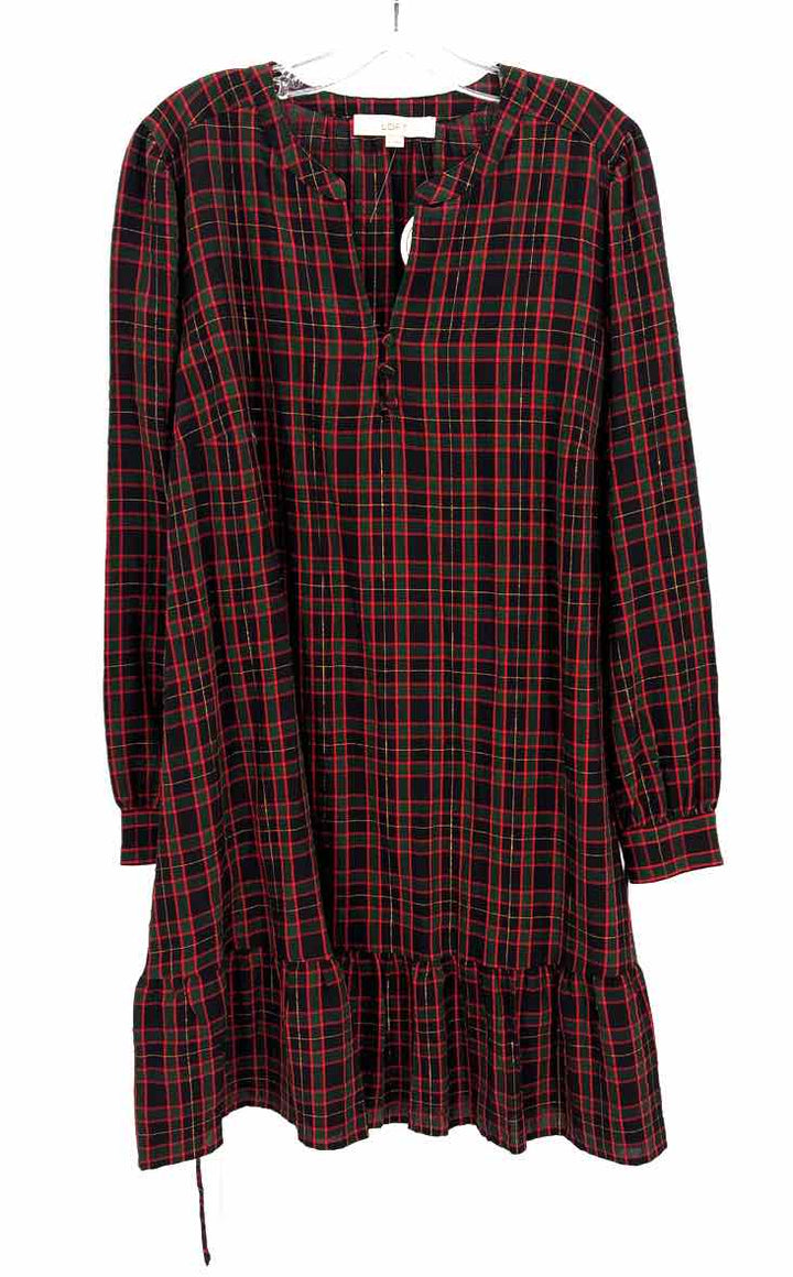 Size XL LOFT Multi-Color Dress