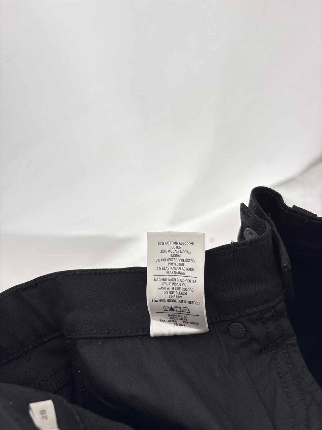 Size 26 Hudson Black Pants