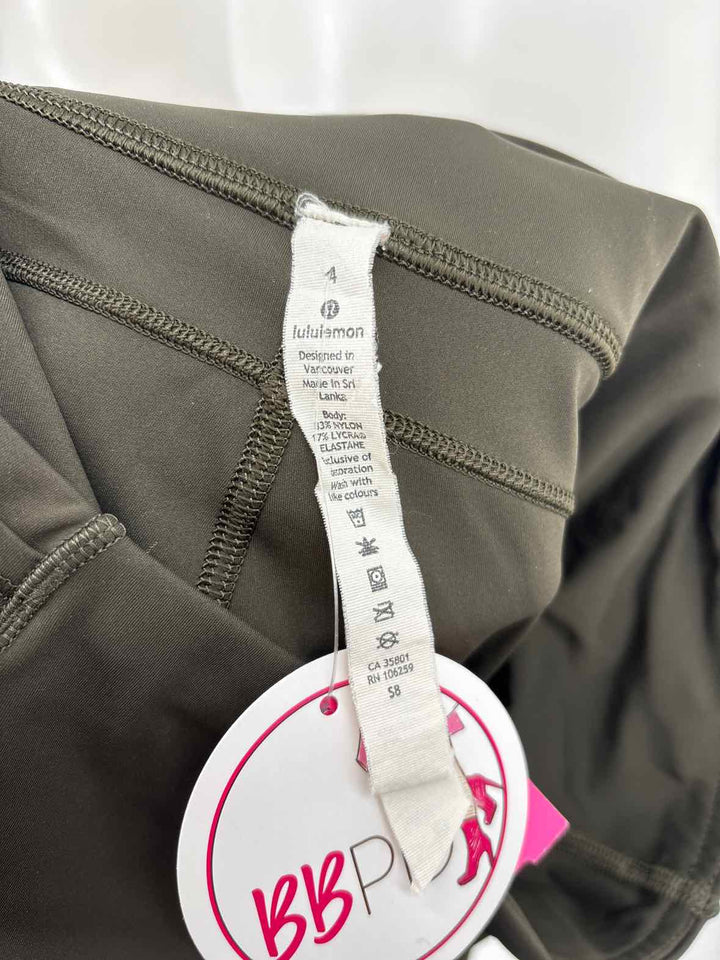 Size 4 Lululemon Olive Pants