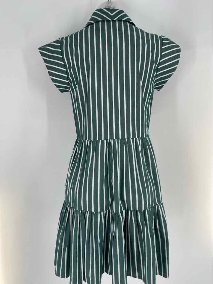 Size XS ANNA CATE Green Print Dress