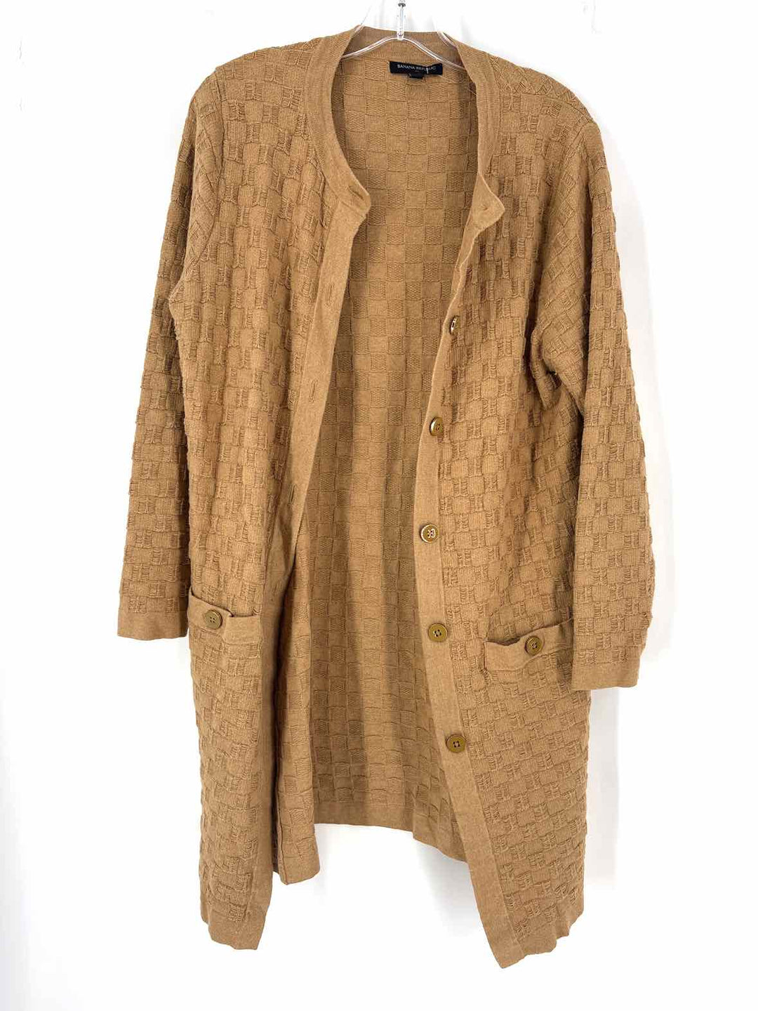 Size L Banana Republic Tan Cardigan