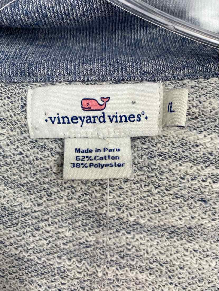 Size XL Vineyard Vines Blue Print Sweater