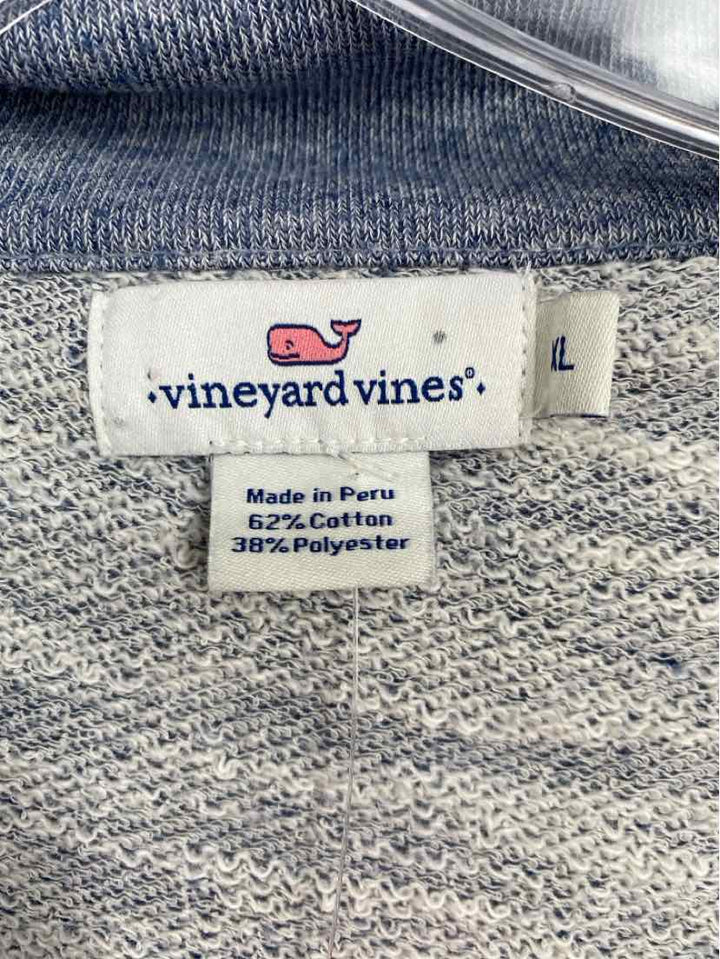 Size XL Vineyard Vines Blue Print Sweater